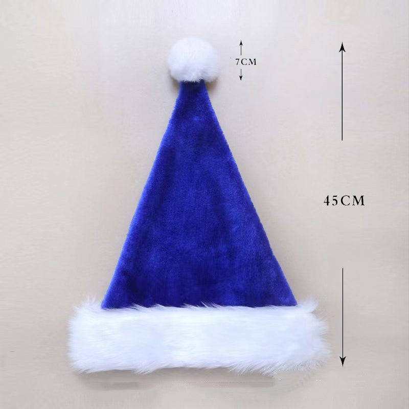 Plush Christmas hat in the 17.7 inch adult height