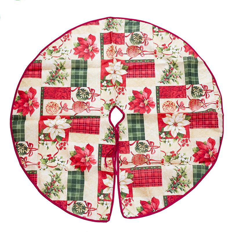 Christmas tree skirt mat in sizes from 23.6 up to 39.4 inches across
