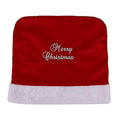 Red embroidered chair cover, one cover supplied per order
