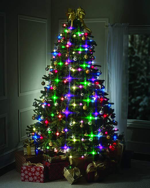 Plug in Christmas string lights running on 36 volt mains input