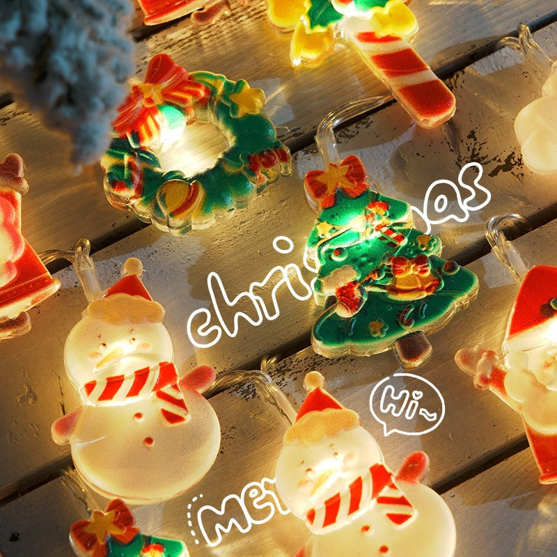 Battery box version of the Christmas fairy light chain