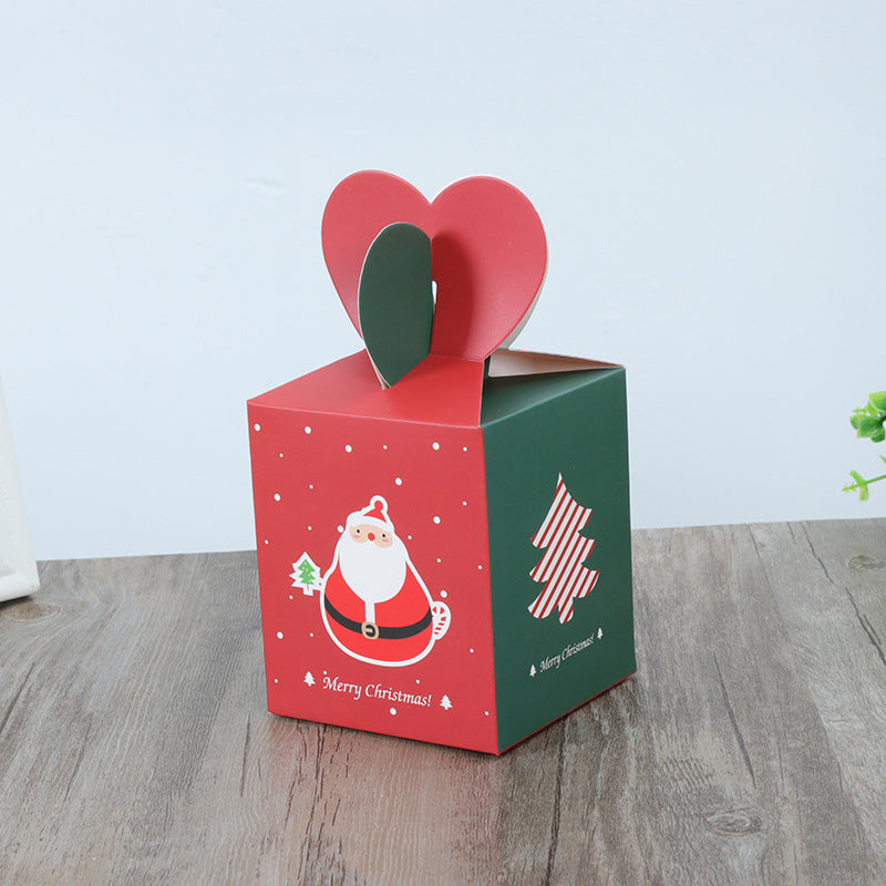 Christmas gift boxes offered in seven printed Santa and reindeer designs