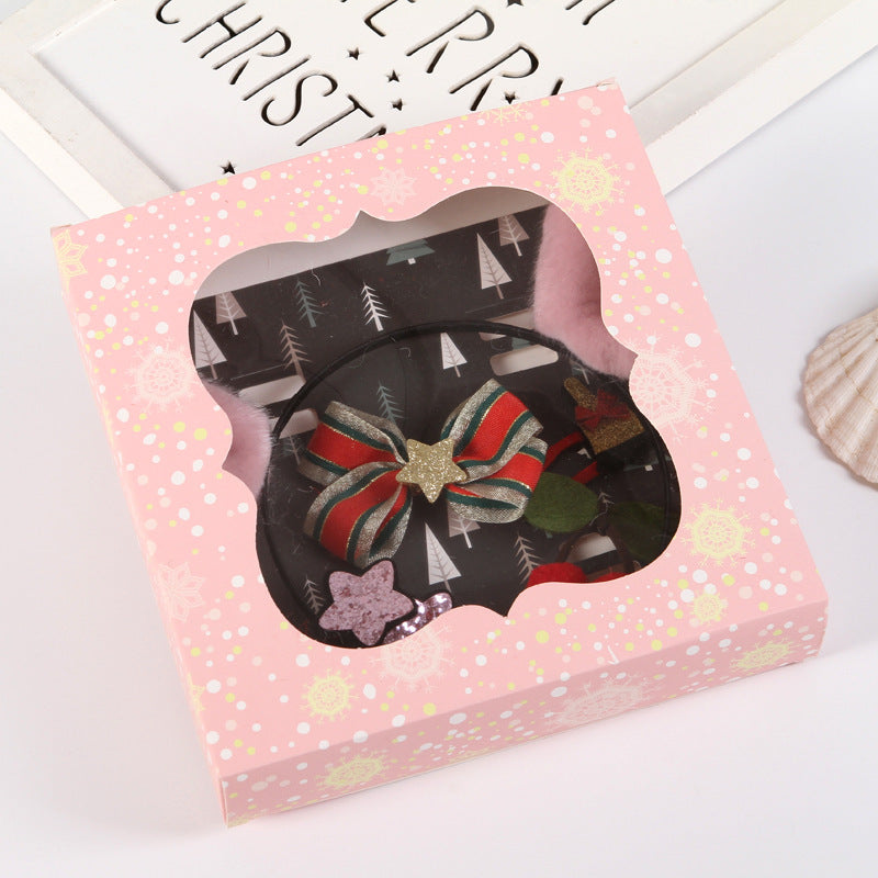Glasses case design cloth Christmas decoration, one of eight designs