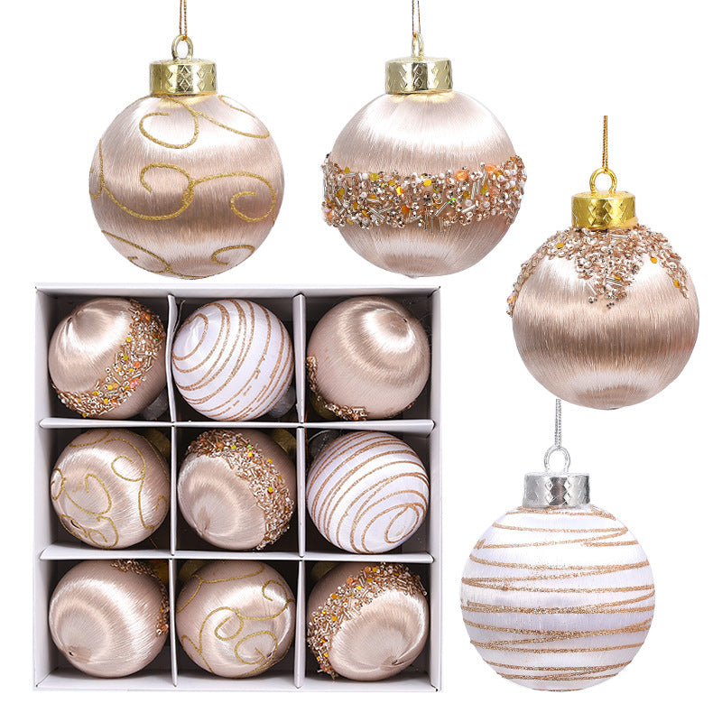 Mixed pack blending the red, gold, blue, white and gray balls