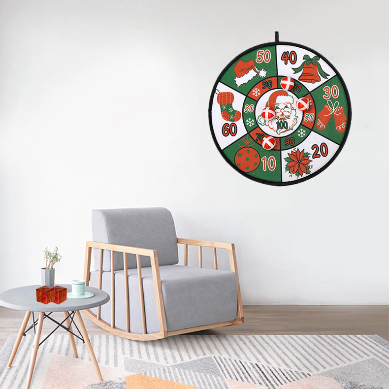 Second board design from the two design Christmas target game range