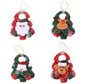 Snowman Christmas character decoration, one of four matching figures