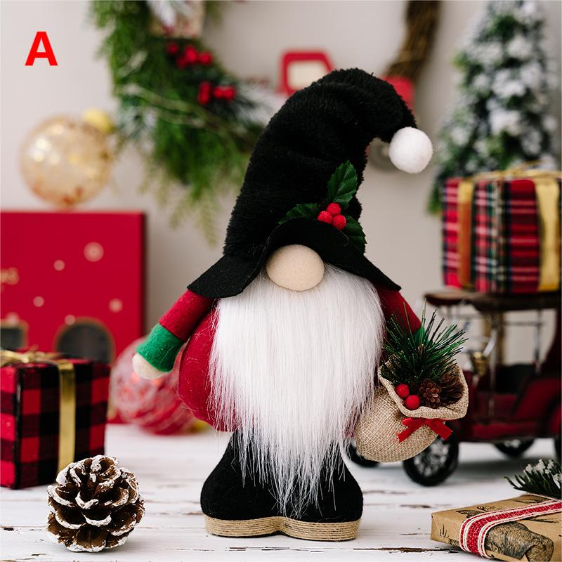 Christmas gnome doll measuring 11.8 by 7.5 inches overall