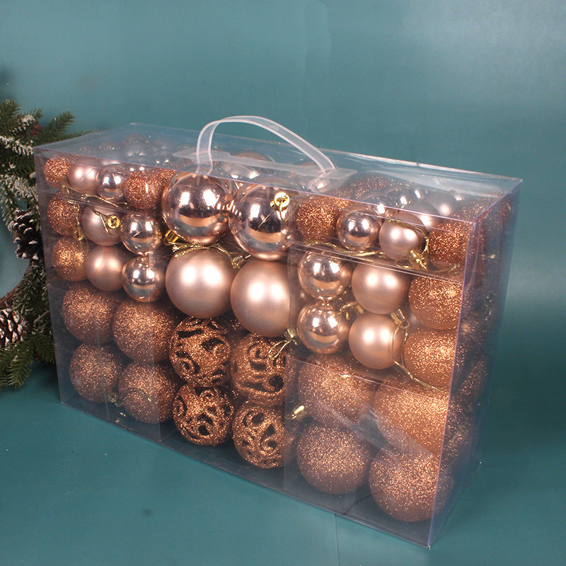 Teal Christmas ball ornaments in the 1.2 to 2.4 inch range