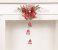 Red paper Christmas bell, one of three red versions offered