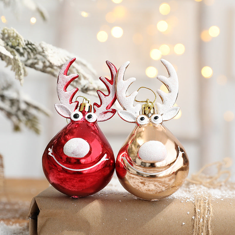 Deer ornament weighing about 0.6 ounces, light for thin branches