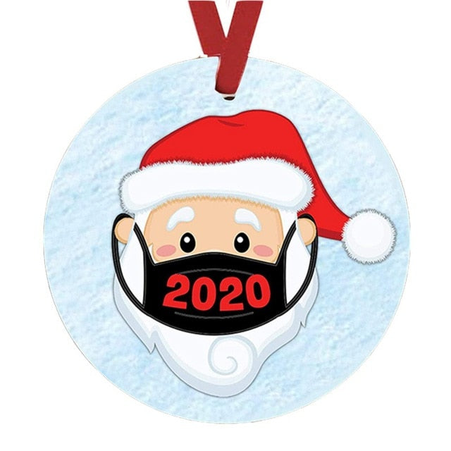 All four poplar wood Christmas pendant designs offered