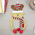 Small 4.4 ounce flannel tree hat sized for a tabletop Christmas tree