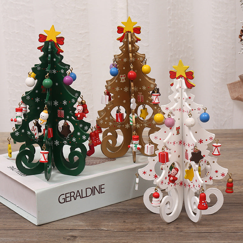 Clean laser cut edges on the MDF Christmas tree ornament