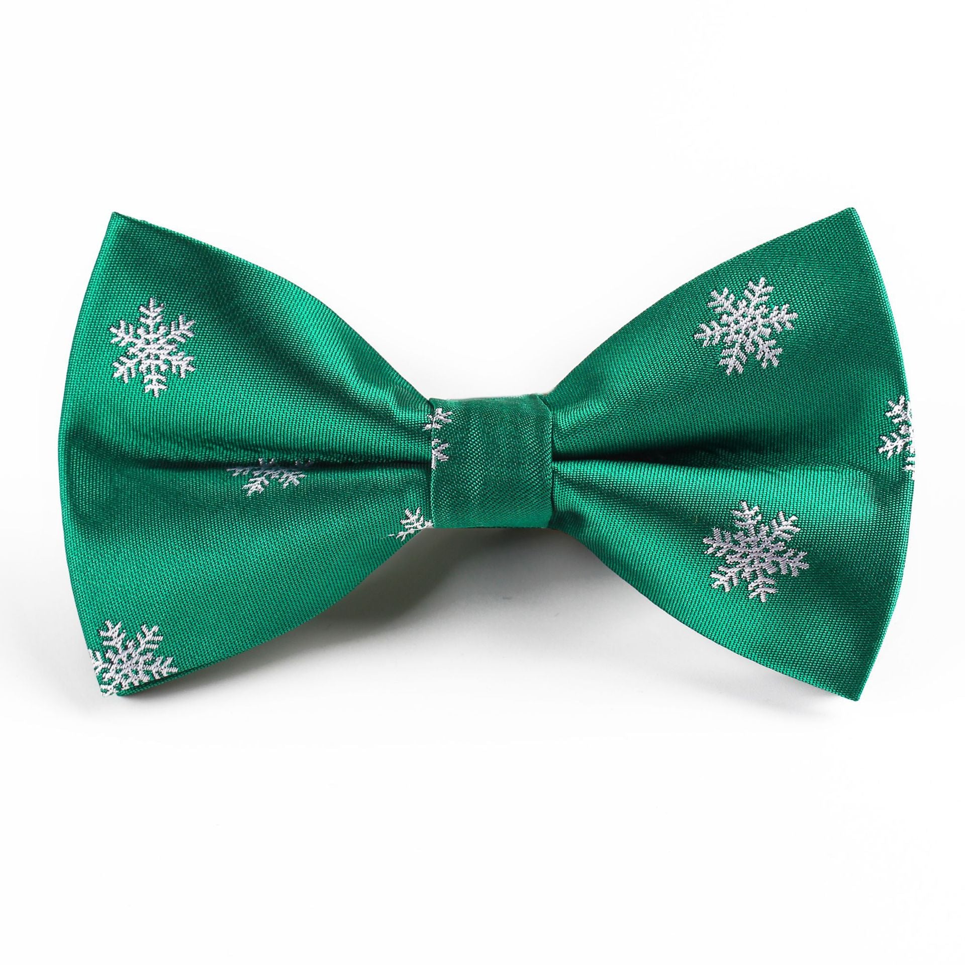 Unisex Christmas bow tie, one of nine holiday patterns offered