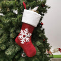 Hanging Christmas gift sock sold singly, one decorative stocking per order