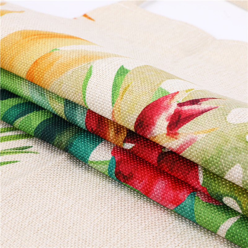 Holiday apron in polyester, one of eight printed designs