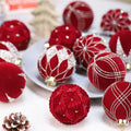 Dark green flocked Christmas baubles with a soft matte surface