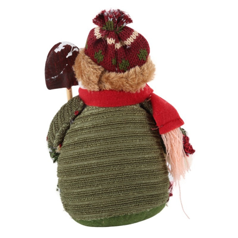 Santa, snowman and reindeer figures also sold together as a set of three