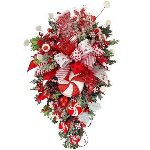 Christmas hanging decoration measuring 19.7 by 11.8 inches overall