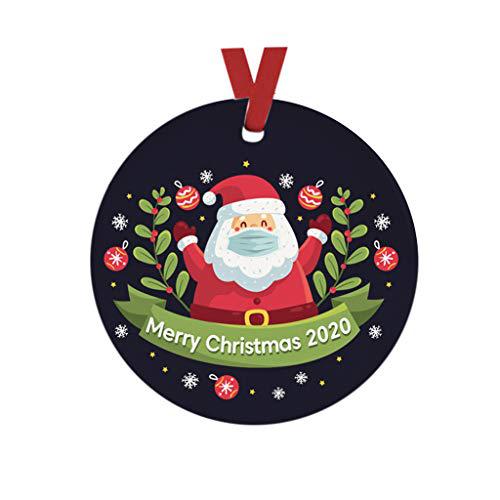 Christmas tree pendant style with the cord loop set at the top