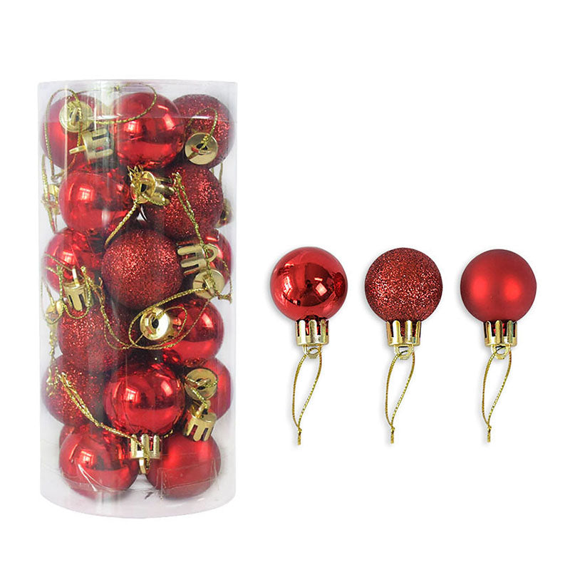 Gold plastic Christmas ball ornament with a bright electroplated finish
