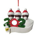 Family of six Christmas tree pendant from the seven head range
