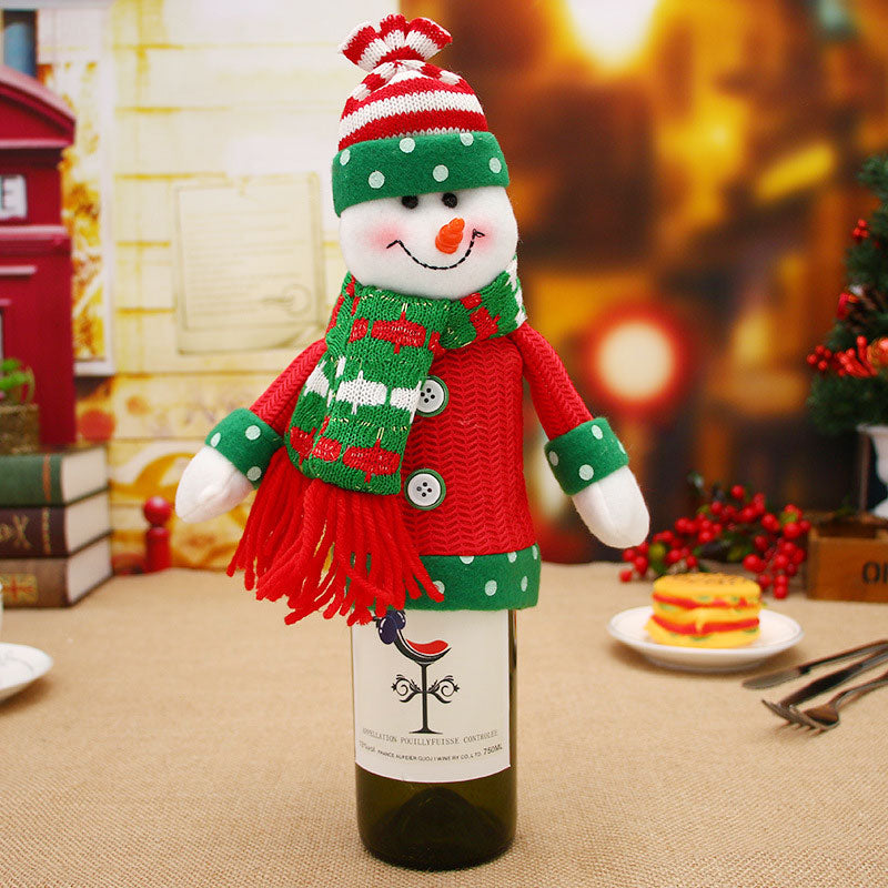 Christmas bottle cover one of seventy one single designs in this range
