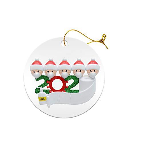 Christmas tree pendant made to hang from a branch or a ribbon