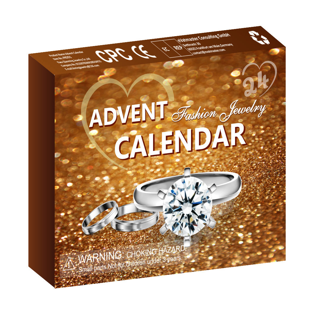 Metal necklace from the twenty four day Christmas jewelry countdown