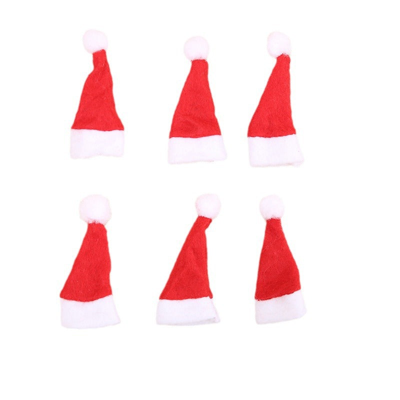 Miniature Christmas hat sized for candy, ornaments and place settings