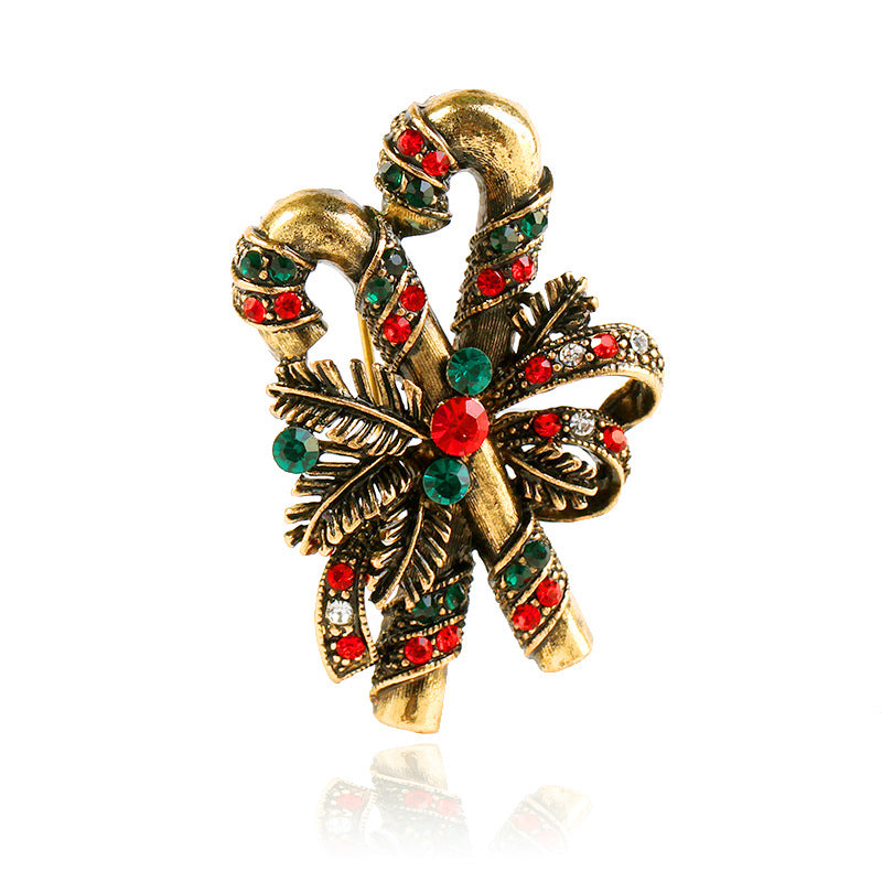 Antique gold bell cluster brooch, one of two shapes offered