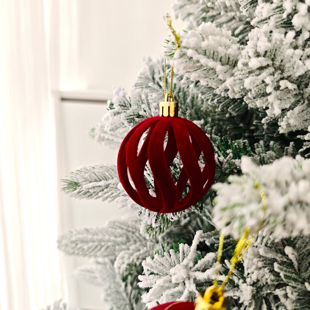 2.4 inch Christmas tree ball, one of thirty in the set