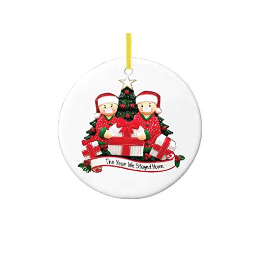 Christmas pendant decoration with its hanging cord already attached