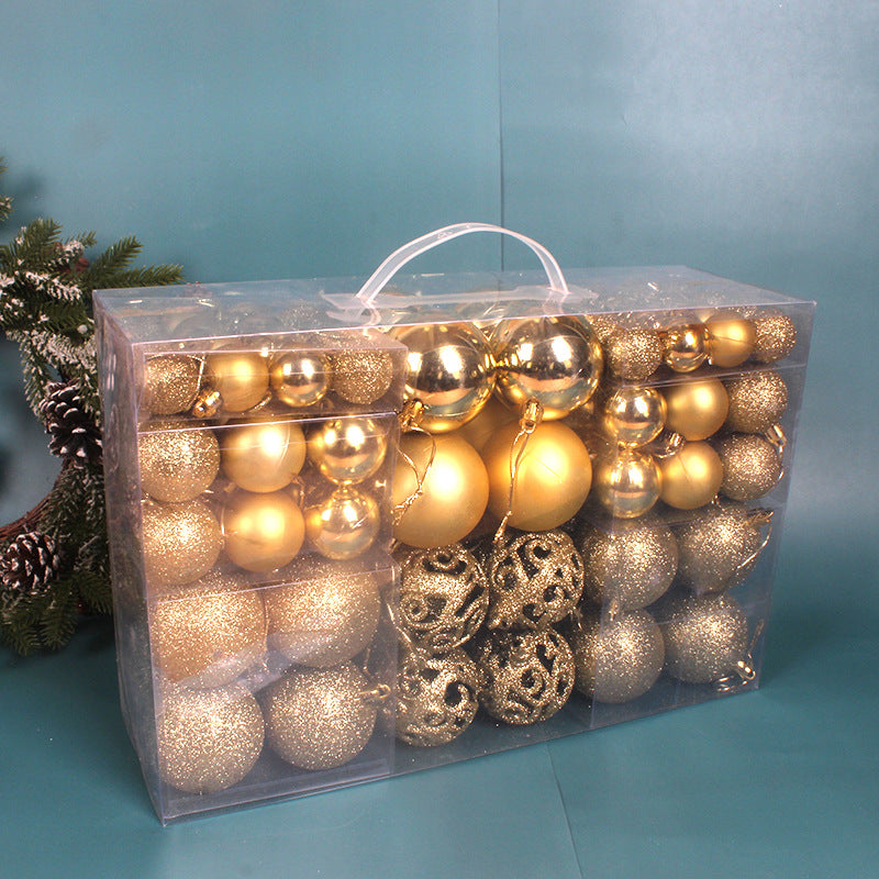 Silver Christmas ball ornaments molded in PVC rather than glass