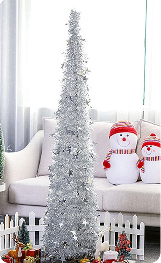 Christmas tree stand supplied together with seven accessories in the set