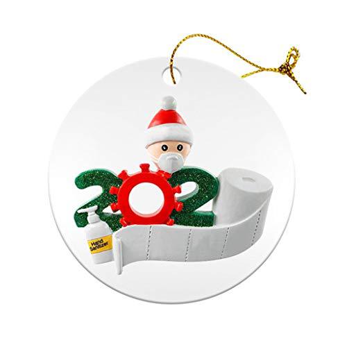 Hanging Christmas pendant design sold as one ornament per order