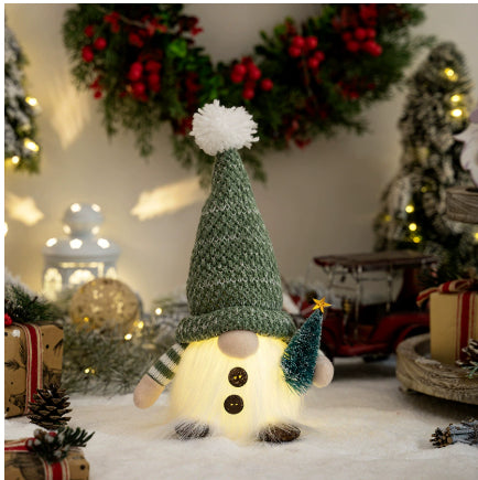 Christmas gnome decoration sold singly, one figure per order