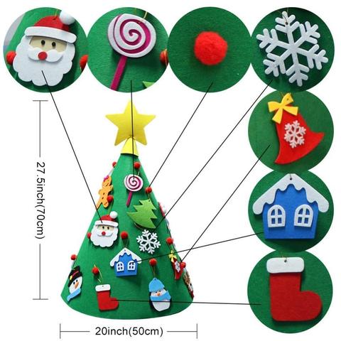 DIY felt Christmas tree that comes out again each December