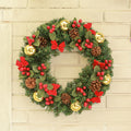 Christmas vine wreath offered in four trim styles at one size