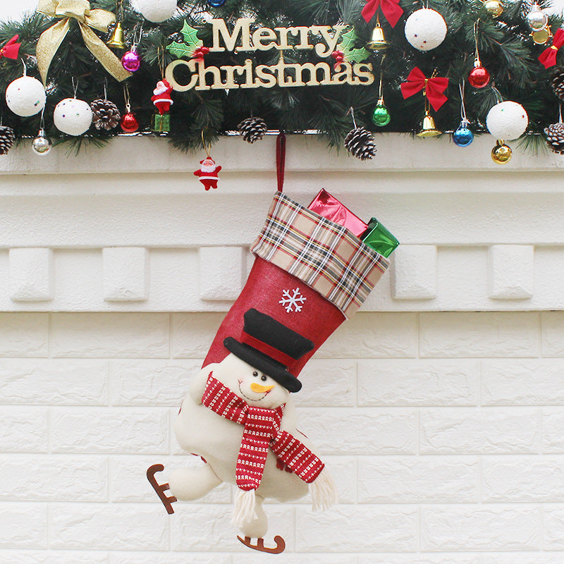 Three stocking designs also sold together as a set of three