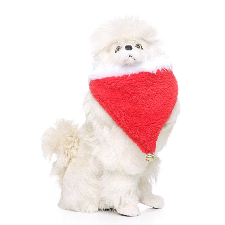 Ten style Christmas pet bandana range in polyester for dogs and cats