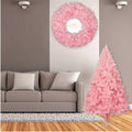 Tabletop pink Christmas tree, one tree supplied per box