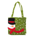 Plain snowman Christmas treat sack in the fourth style