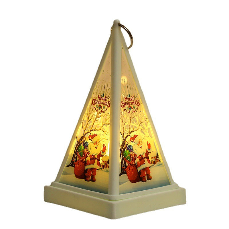 Four night light designs offered: snowman, Santa, reindeer and Christmas tree