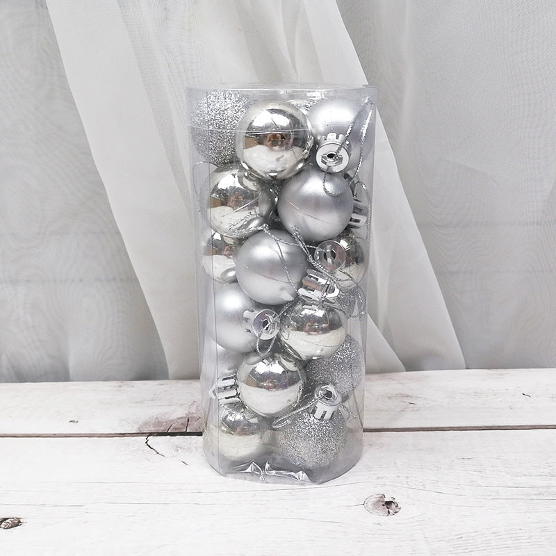 Teal Christmas ball ornaments, one of seven colors in this range