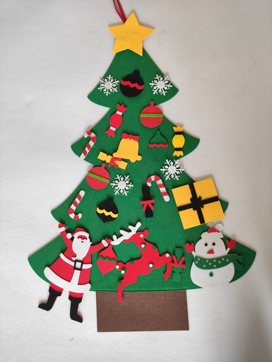 Christmas tree craft shape, five tree designs available