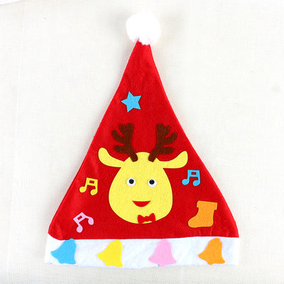 Snowman design Christmas party hat, one of four characters offered
