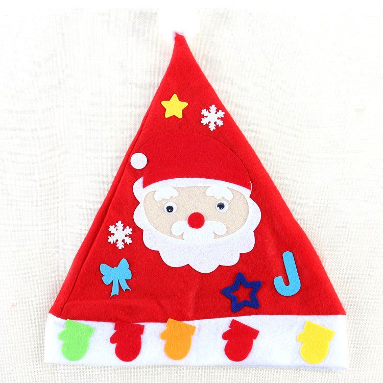 Non woven Christmas hat that does not tear like paper
