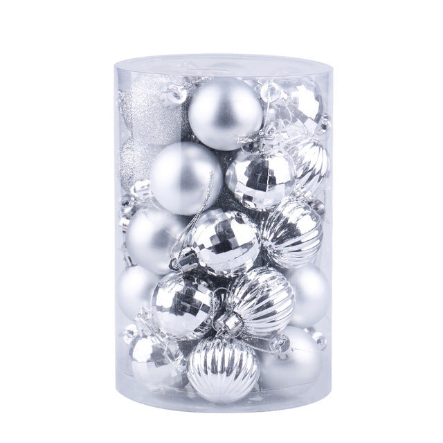 Small 1.6 inch baubles sized to sit deep inside a tree