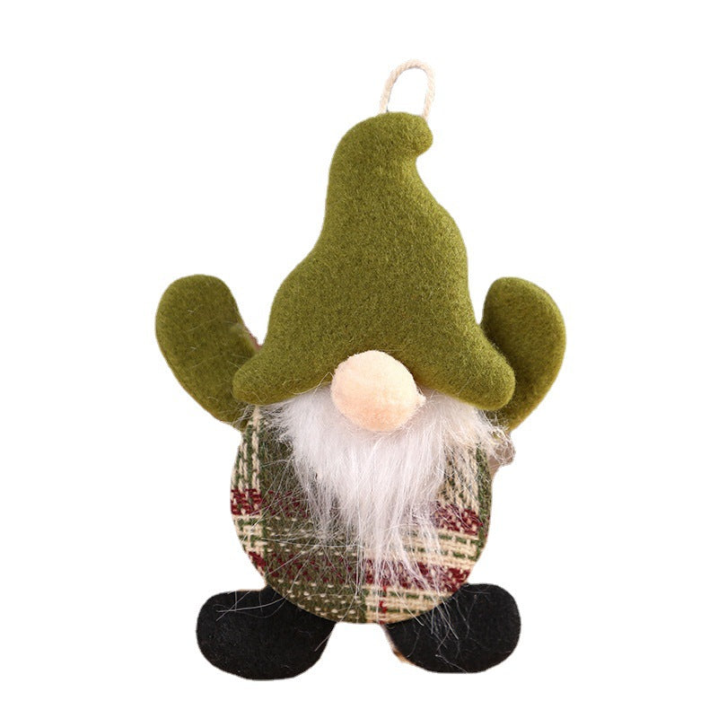 Cloth gnome hanging ornament, one doll per pack, nothing to shatter